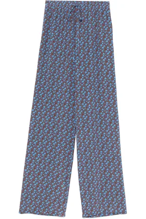 ERMANNO SCERVINO Floral-print trousers