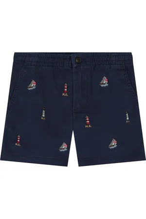 Ralph Lauren Motif-embroidered shorts