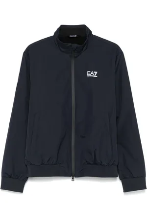 EA7 Logo-print jacket