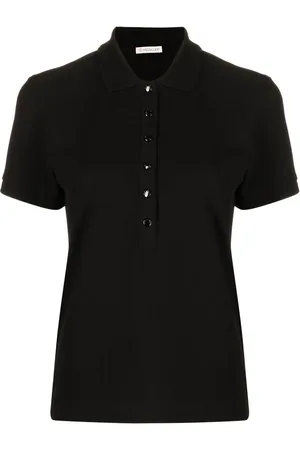 Moncler Logo-patch cotton polo top