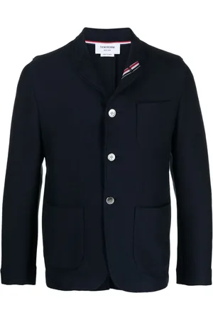 Thom Browne RWB-stripe cotton blazer