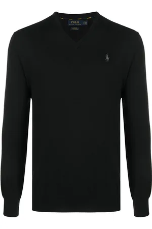 Ralph Lauren Logo embroidered cotton jumper