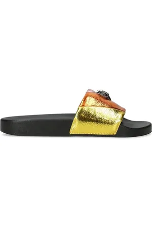 Kurt Geiger Meena Eagle open-toe slides