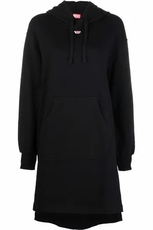Diesel D-Ilse cotton hoodie dress