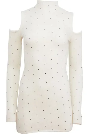FLEUR DU MAL Embellished mini dress