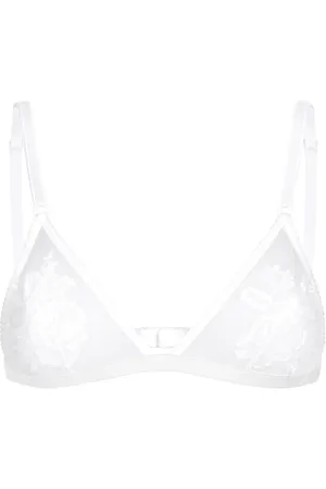 Dolce & Gabbana Floral-motif triangle bra