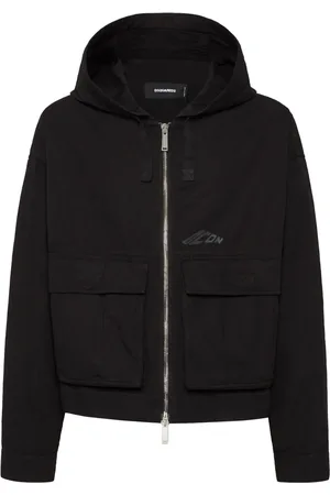 Dsquared2 Logo hooded jacket