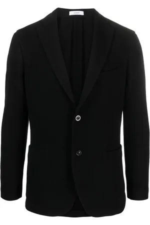 Boglioli Knitted single-breasted blazer