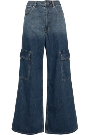 Izzue Cargo wide-leg jeans