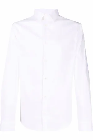 Emporio Armani Logo-patch longsleeved shirt