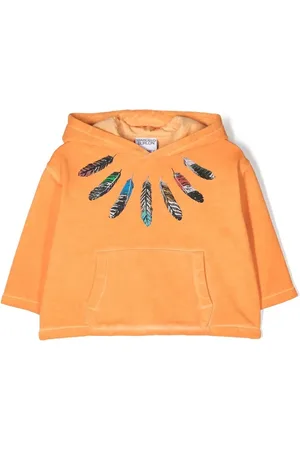 MARCELO BURLON Feather-motif hoodie