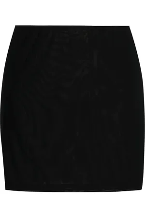 FLEUR DU MAL Mesh mini skirt