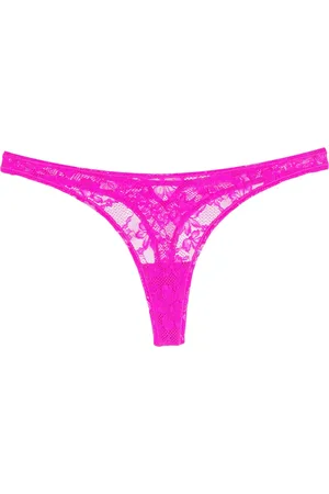 FLEUR DU MAL Le Stretch lace thong