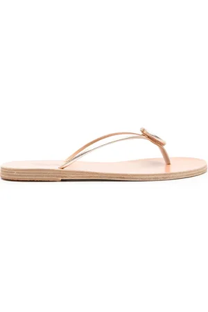Ancient Greek Sandals Strovilos leather flip flops