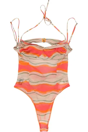 Jacquemus Ilha graphic-print bodysuit