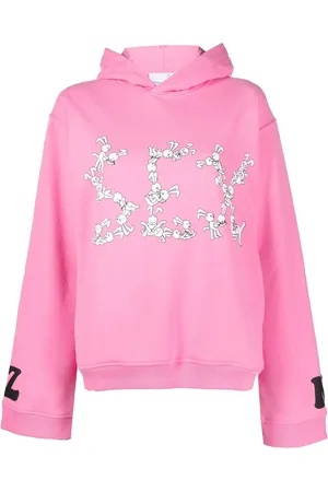 Natasha Zinko Slogan-print oversized hoodie