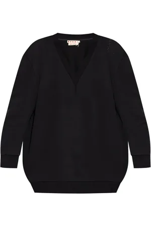 Marni V-neck sweater dress