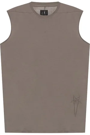 Rick Owens Tarp T cotton tank top