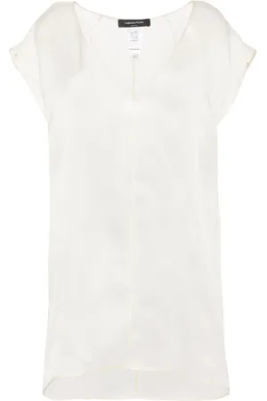Fabiana Filippi Semi-sheer silk blouse