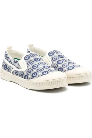 Gucci Logo-jacquard slip-on sneakers