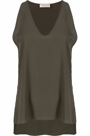 BLANCA V-neck vest top