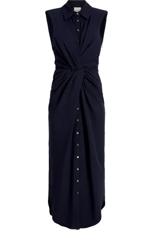 Cinq A Sept Catalina twist-detail shirtdress