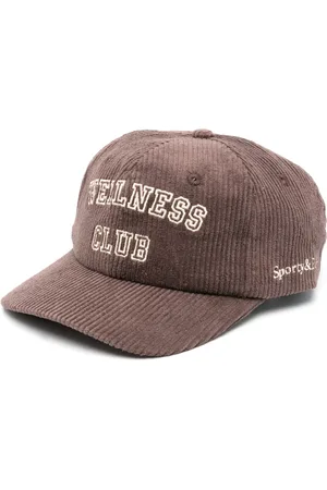 Sporty & Rich Embroidered-logo cotton cap