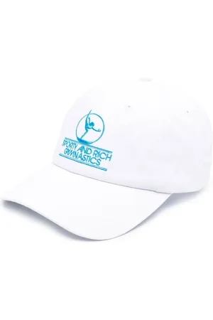 Sporty & Rich Embroidered-logo baseball cap