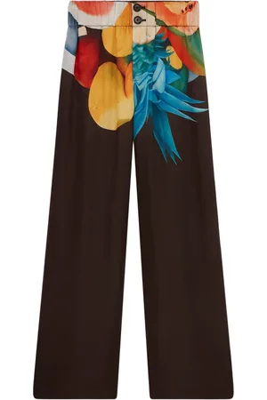 Donde Esteban Salpicon wide-leg trousers