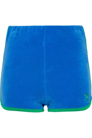 adidas Trefoil-logo terry-cloth shorts