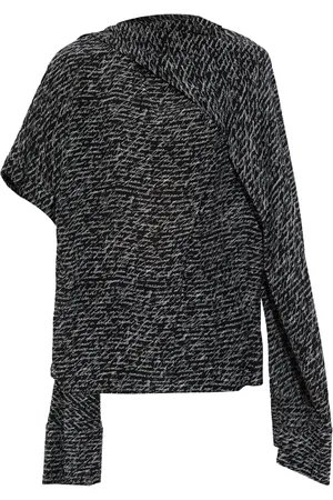 Balmain Script-print blouse