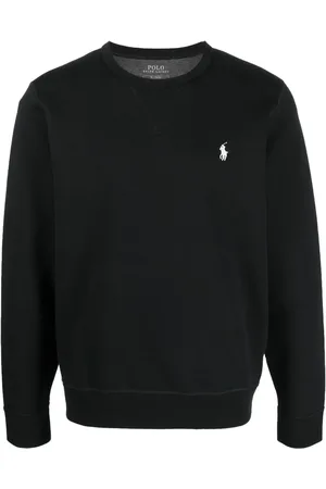 Ralph Lauren Embroidered-logo crew neck jumper