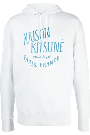 Maison Kitsuné Logo-print cotton hoodie