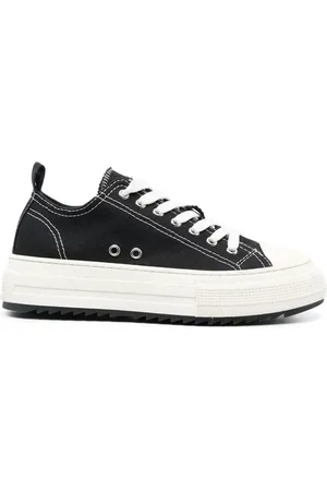 Dsquared2 Contrasting-stitch detail low-top sneakers