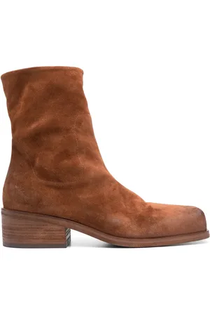 MARSÈLL Suede ankle-length boots