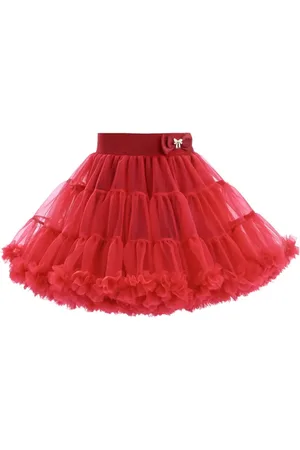 Mimi Tutu Bow-detailing tulle skirt