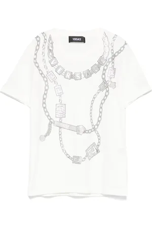 VERSACE Logo-print T-shirt