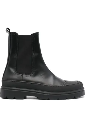 Calvin Klein Leather Chelsea boots