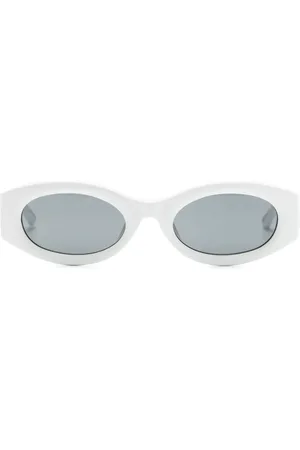 Linda Farrow Berta oval sunglasses