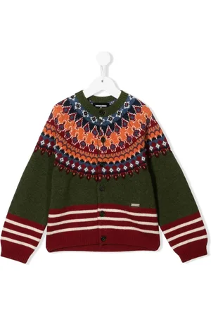 Dsquared2 Button-up knitted cardigan