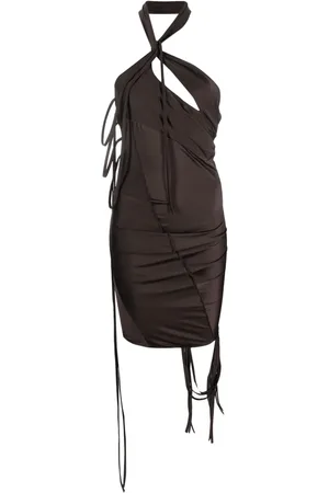 COPERNI Tassel-detail off-shoulder minidress