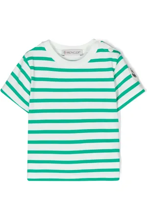 Moncler Striped cotton T-shirt