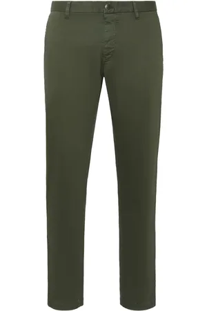 Philipp Plein Hexagon patch slim-fit chinos