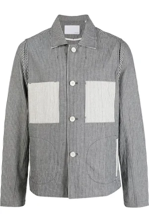 PRIVATE STOCK The Musashi striped shirt jacket