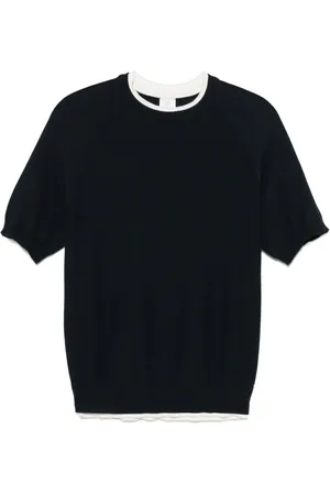ELEVENTY Honeycomb-knit T-shirt