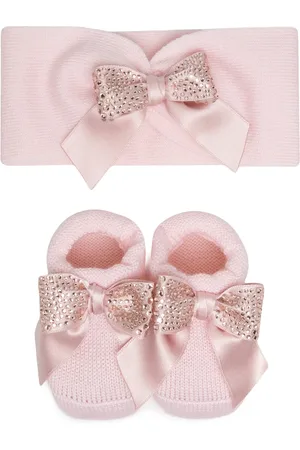La Perla Bow-detail knitted set