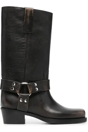 PARIS TEXAS Roxy 45mm leather biker boots