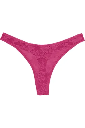 FLEUR DU MAL Le Stretch lace thong
