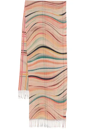 Paul Smith Swirl Check scarf