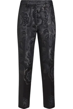 Etro Jacquard tapered trousers